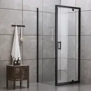 Duschhörna 100x100x190cm | Industridesign | 6mm säkerhetsglas