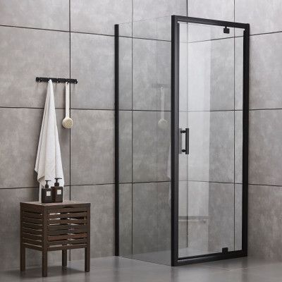 Duschhörna 100x100x190cm | Industridesign | 6mm säkerhetsglas