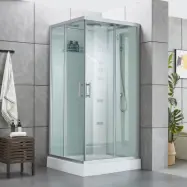 Duschkabin i akryl med bluetooth och massage