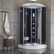 Duschkabin med akrylkar | Rygg- och fotmassage