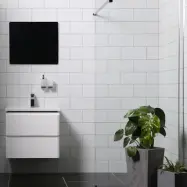 Duschvägg Bathlife Mångsidig Rak