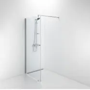 Duschvägg Contura Shower Space SFNK Fast med Väggstag