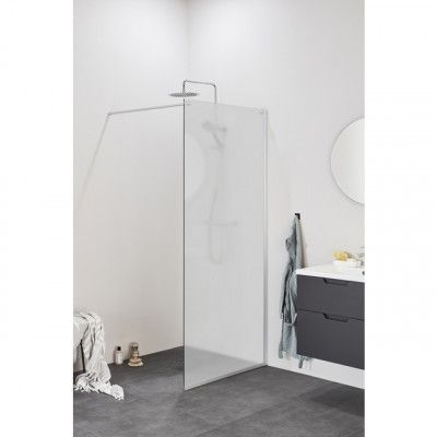 DUSCHVÄGG FROST DV 90 FROSTAT GLAS 2000X900 | Beijerbygg Byggmaterial