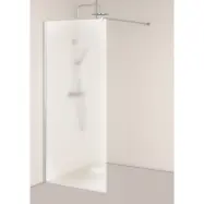 DUSCHVÄGG IGLOOPRO I-WALL 80 FROST NAT | Beijerbygg Byggmaterial