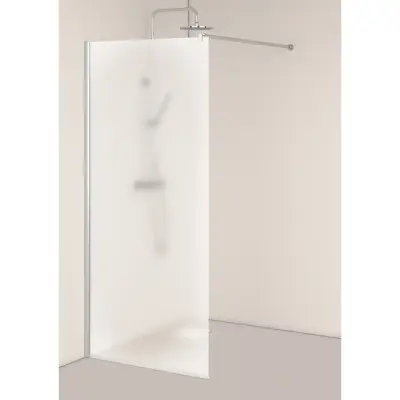 DUSCHVÄGG IGLOOPRO I-WALL 80 FROST NAT | Beijerbygg Byggmaterial