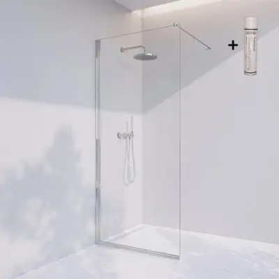 Duschvägg Invitrea Prime PH1 med Glasrengöring