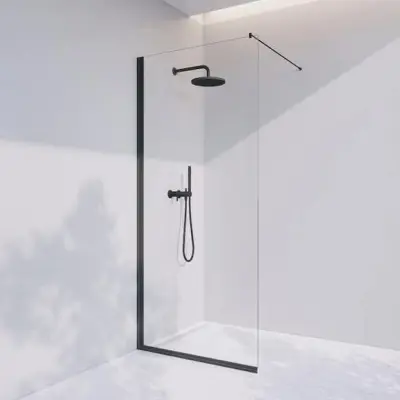 Duschvägg Invitrea Prime PH1 med Glasrengöring