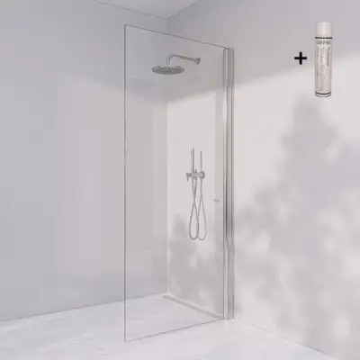 Duschvägg Invitrea Prime PH2 med Glasrengöring