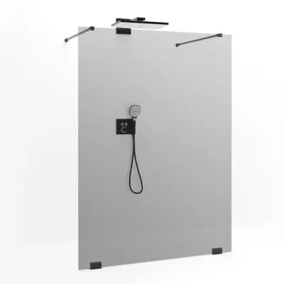 Duschvägg Macro Design Grace Fri