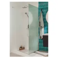 Duschvägg Noro Frost 90 Linjeglas