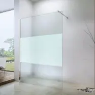Duschvägg Orion - Frostat glas