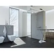Duschvägg Easy In II - 140x200 cm - Klarglas