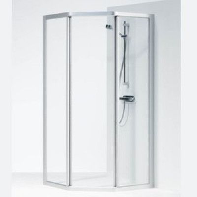 Ifö Solid SVP, pentagonal duschvägg - Duschhörn, Duschar