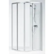Ifö Solid SVR, kvartsrund duschvägg - Duschhörn, Duschar