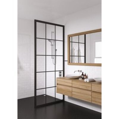 Industriduschvägg - 70 x 190 cm