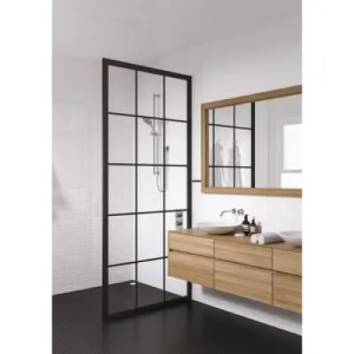 Industriduschvägg - 70 x 190 cm