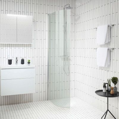 INR LINC Josephine Klarglas Profil Matt 780 2000 - Duschhörna