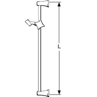 FM Mattsson Duschstång Vit