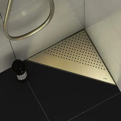 Golvbrunnssil Purus Corner Pearl