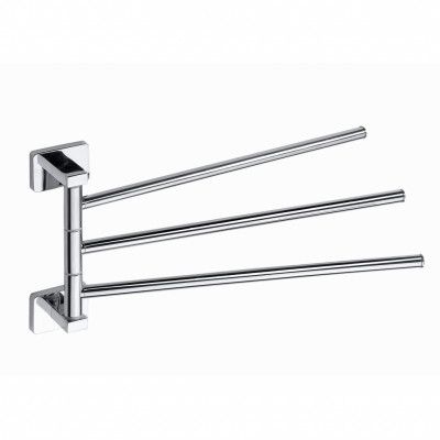 Handduksstång Duschbyggarna Angle med Tre Armar