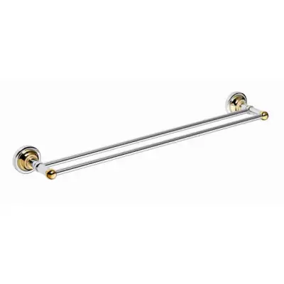 Handduksstång Duschbyggarna Classic Dubbel