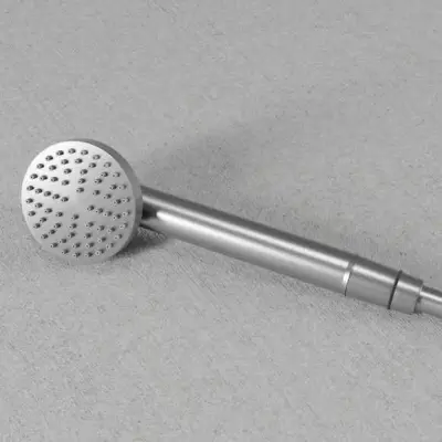 Handdusch Scandtap Pleasure Round För Badrum - Rostfritt Stål Duschhandtag