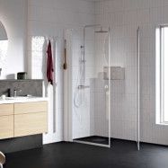 INR LINC Angel Klarglas Profil Vit 700x700 Grepp Cirkel vita - Duschhörna