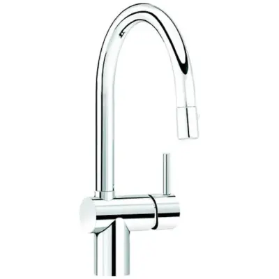 Köksblandare Damixa Osier Hög C-Pip Utdragbar Handdusch