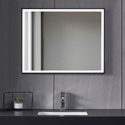 LED-spegel 90x70cm | Dimmer& anti-fog-funktion