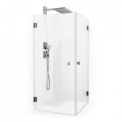 Macro Design Duschhörna Grace Rak Hörna Krom Klarglas 90x90