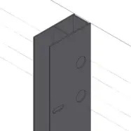Rördragningsprofil Bathlife Profil Vit
