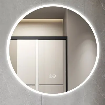 Rund badrumsspegel 120cm med LED-lyse | Anti-fog&touch-styrning