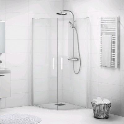 Svedbergs Forsa Halvrund 80x90 -  Duschhörna