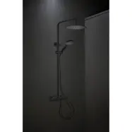 TAKDUSCH FINE 160CC SVART M DUSCHHUVUD D300 | Beijerbygg Byggmaterial