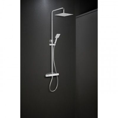 TAKDUSCH MIX SLIM SQUARE 160CC KROM M DUSCHHUVUD 300X300 | Beijerbygg Byggmaterial