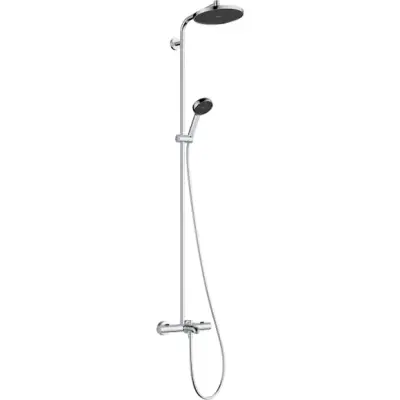 Takduschset Hansgrohe Activera S Showerpipe 240 1jet EcoSmart med Kartermostat Ecostat Fine