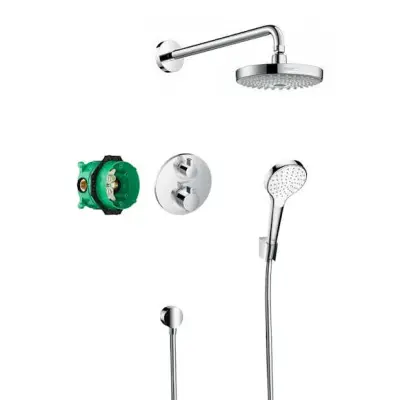 Takduschset Hansgrohe Croma Select S för Inbyggnad