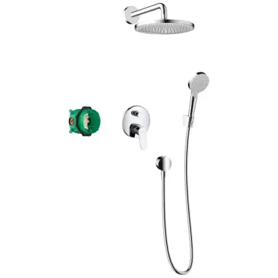 Takduschset Hansgrohe Crometta S 240 för Inbyggnad 1jet