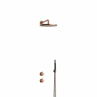 Takduschset Tapwell BOX7268 Round ED2 för Inbyggnad