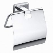 Toalettpappershållare Duschbyggarna Angle med Lock