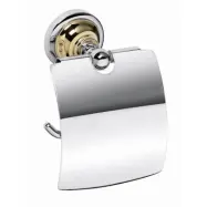 Toalettpappershållare Duschbyggarna Classic med Lock