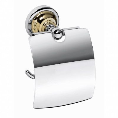 Toalettpappershållare Duschbyggarna Classic med Lock