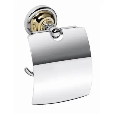 Toalettpappershållare Duschbyggarna Classic med Lock