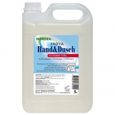TVÅL HAND&DUSCH FRÖYA 5L | Beijerbygg Byggmaterial