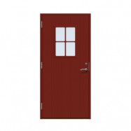 Enkeldörr till förråd och stuga Stilby 10 x 21, Vänsterhängd, Röd