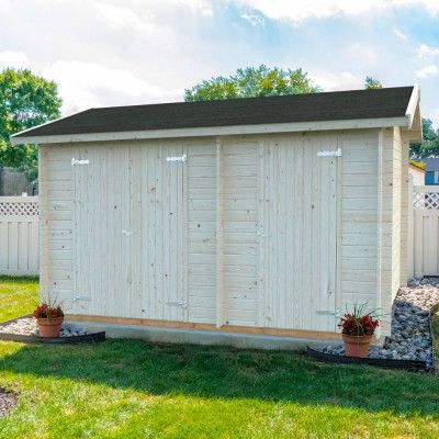 Förråd Jari 9,4 M² Shingel, Obehandlad