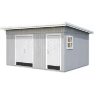 Kalle förrådsbod &amp; cykelbod - 13,5 m²