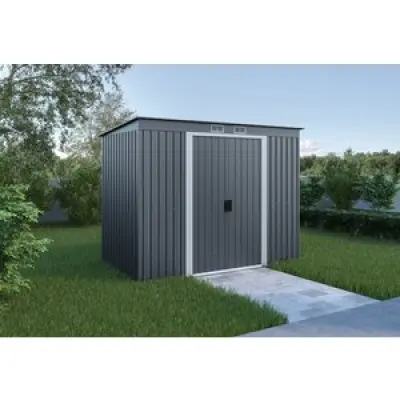 Förråd Pent Roof - 2,8 m² - Utan fundament - Förråd i byggsats