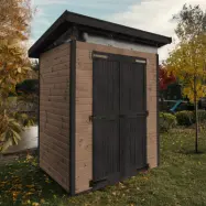 Förråd Upyard Strongbox M 2,1 M² Doppimpregnerad Brun