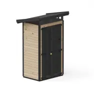 Förråd Upyard Strongbox S 1,5 M² Doppimpregnerad Brun